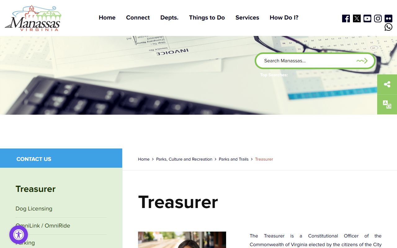 Manassas Virginia unclaimed money