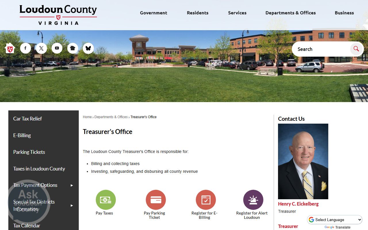 Loudoun County Virginia unclaimed money