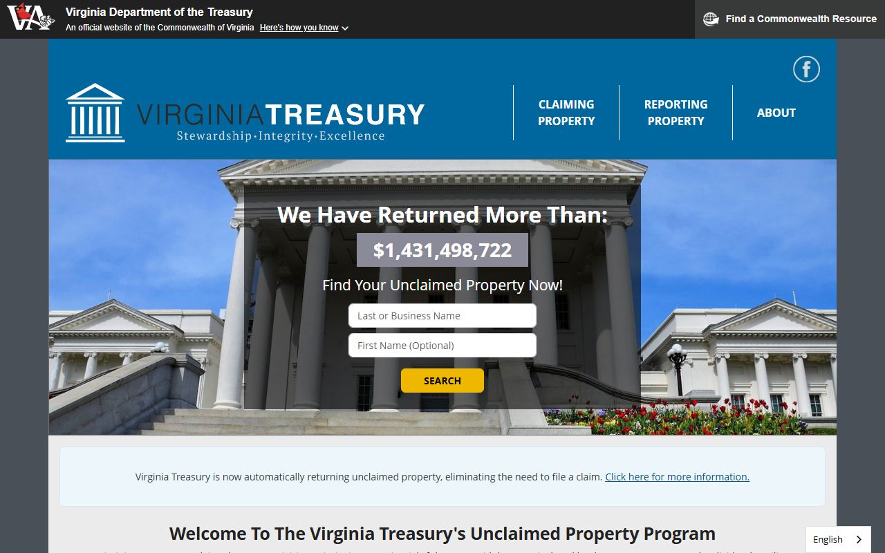 Russell County Virginia unclaimed money